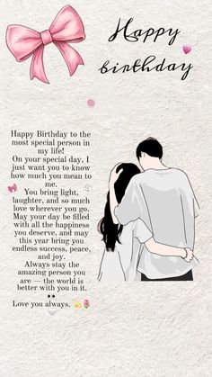 unique birthday wishes for husband with love