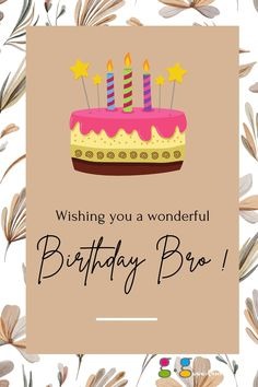 birthday wishes for brother success