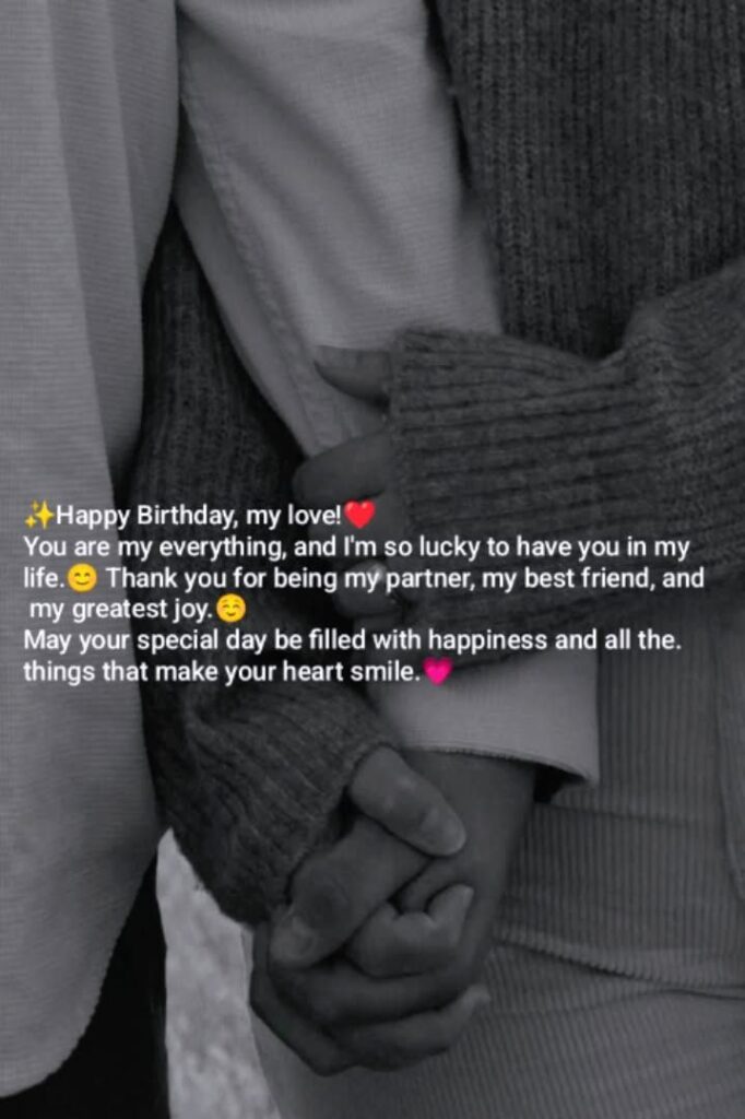 birthday wishes for love
