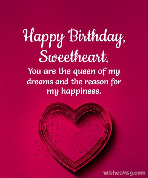 birthday wishes for love