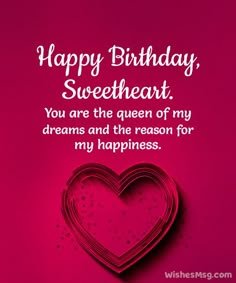 birthday wishes for love