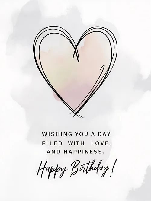 birthday wishes for love
