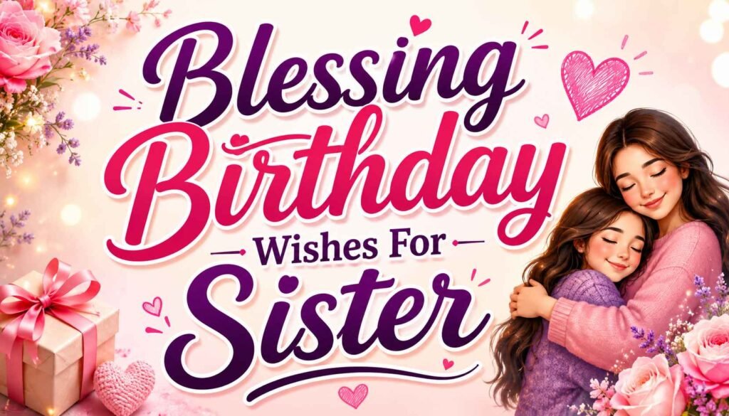 blessing birthday wishes for sister