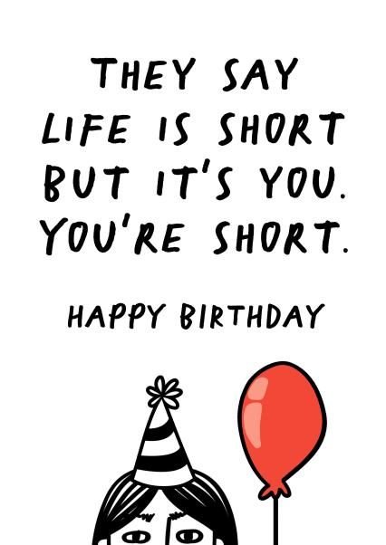 Funny Birthday Wishes For Best Friend