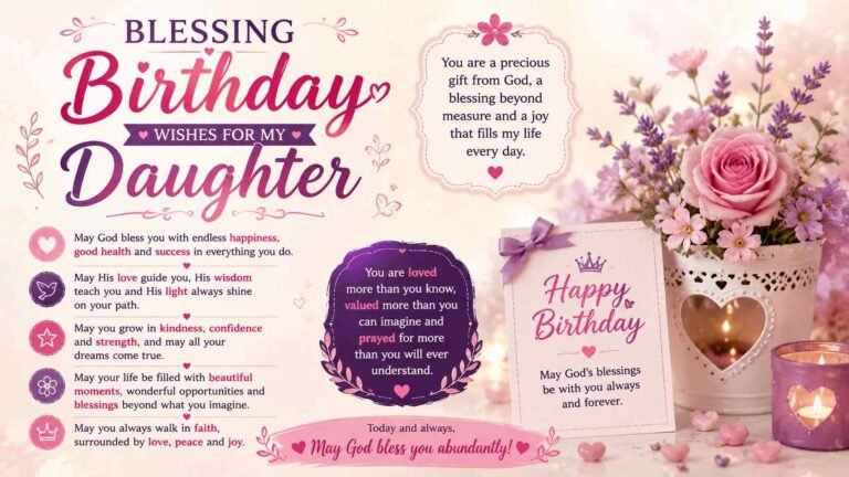 blessing birthday wishes for daughter